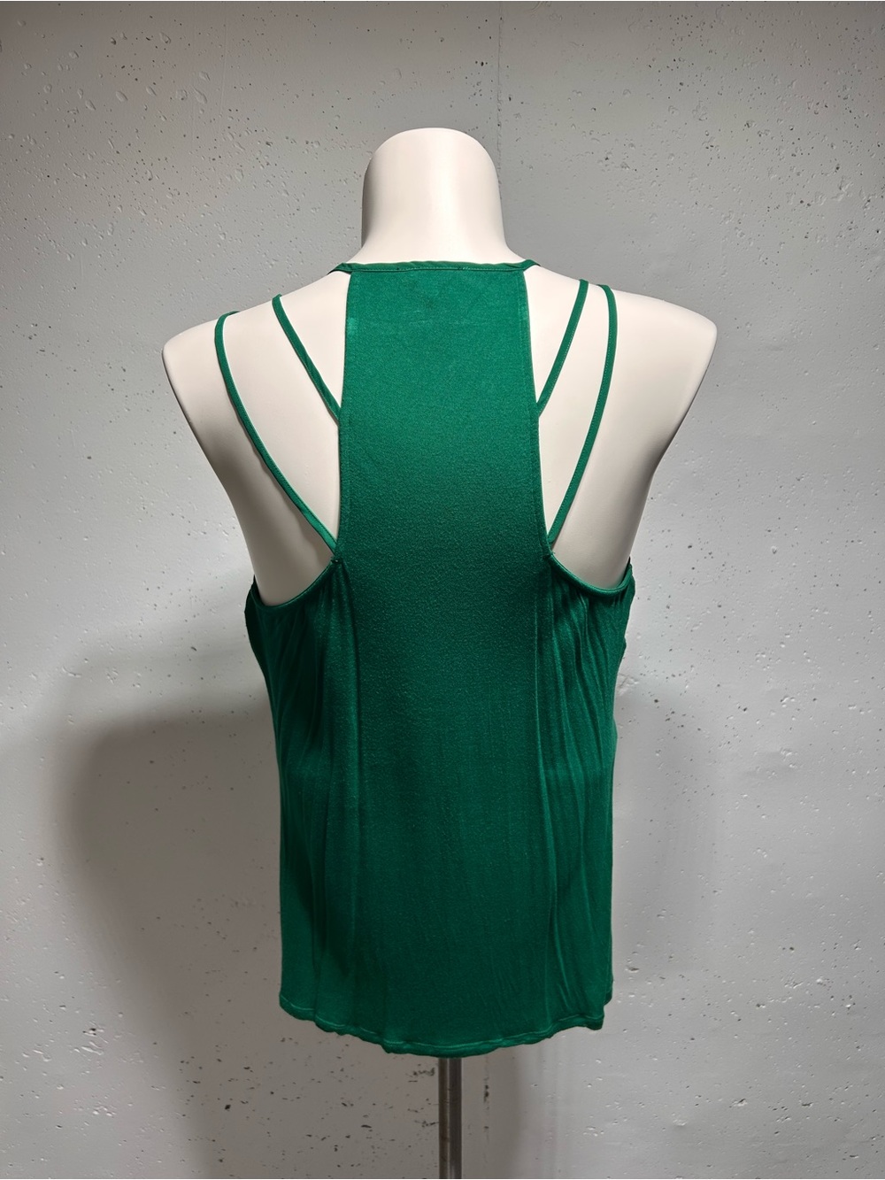Express Green RacerBack Tank Top L - Picture 6 of 6